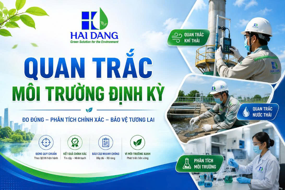 Quan trắc môi trường định kỳ
