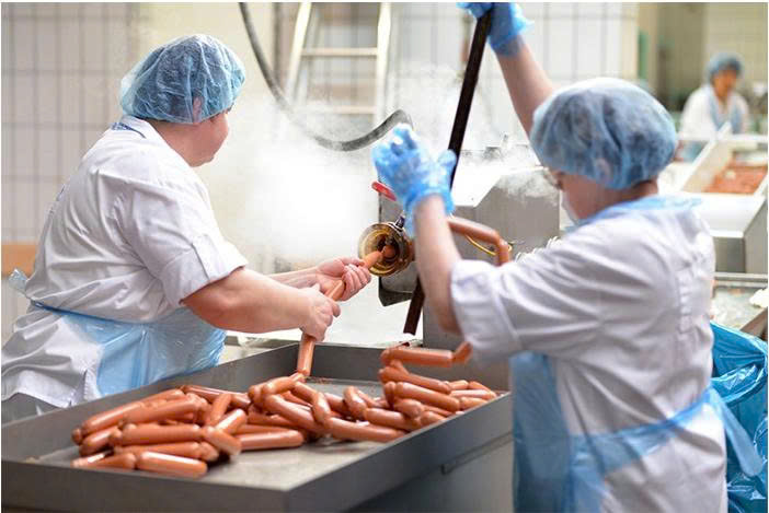 Nước thải chế biến xúc xích 